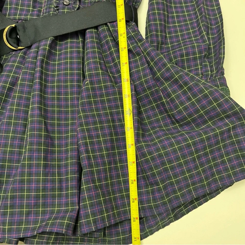Ralph‎ Lauren Girls Preppy Multicolor Plaid Dress